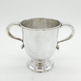 George I Britannia Standard Silver Loving Cup Antique 1721 London by William Paradise