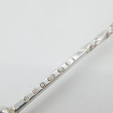 Millenium Year Sterling Silver Long Stem Cocktail Mixing Spoon Vintage 2000