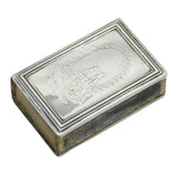 Edwardian Sterling Silver 'The Great Wheel, Blackpool' Match Box Cover Antique