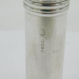 Victorian Sterling Silver Gents Travelling Shaving Brush Antique 1885 London
