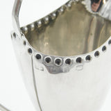 Victorian Sterling Silver Georgian Form Helmet Cream Jug Antique 1876 Birmingham