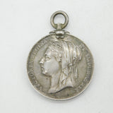 Victorian Silver Egypt War Medal Sergeant E. Lynch Royal Irish Fusiliers Antique