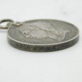 Victorian Silver Egypt War Medal Sergeant E. Lynch Royal Irish Fusiliers Antique