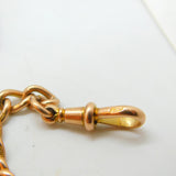 9ct Rose Gold Albert Watch Chain Necklace or Bracelet Antique Victorian c1890