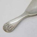 Irish George III Sterling Silver Tea Caddy Spoon Antique c1790 Dublin