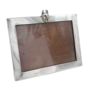 Edwardian Sterling Silver Fox Mask Picture Frame Antique 1908 Birmingham