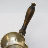 Victorian Sterling Silver Miniature Crested Brandy Pan Antique 1840 London