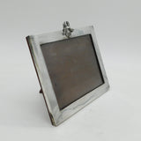 Edwardian Sterling Silver Fox Mask Picture Frame Antique 1908 Birmingham
