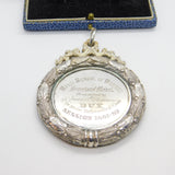 Dundee Scottish Provincial Sterling Silver Large High School of Dundee Fob 1881