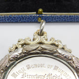 Dundee Scottish Provincial Sterling Silver Large High School of Dundee Fob 1881