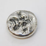 Sterling Silver Novelty Man in the Moon Vesta Case Vintage 1983 London