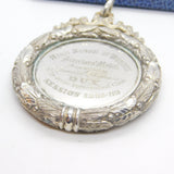 Dundee Scottish Provincial Sterling Silver Large High School of Dundee Fob 1881