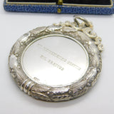 Dundee Scottish Provincial Sterling Silver Large High School of Dundee Fob 1881