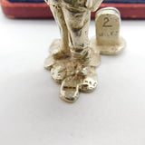 Cast Sterling Silver Dickens Style Figurine Vintage 1971 London