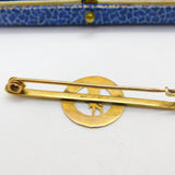 9ct Yellow Gold South African 'Union is Strength' Military Sweetheart Brooch WW1