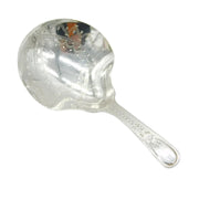 George III Sterling Silver Floral Pattern Tea Caddy Spoon Antique 1798 London