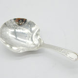 George III Sterling Silver Floral Pattern Tea Caddy Spoon Antique 1798 London