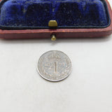 Queen Victorian Silver Maundy Fourpence Coin 1892 Very Fine Condition Antique