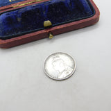 Queen Victorian Silver Maundy Fourpence Coin 1892 Very Fine Condition Antique
