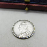 Queen Victorian Silver Maundy Fourpence Coin 1892 Very Fine Condition Antique