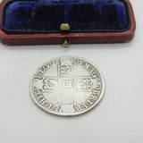 Queen Anne Silver 1708 Half Crown Coin Edinburgh Mint Fine Condition