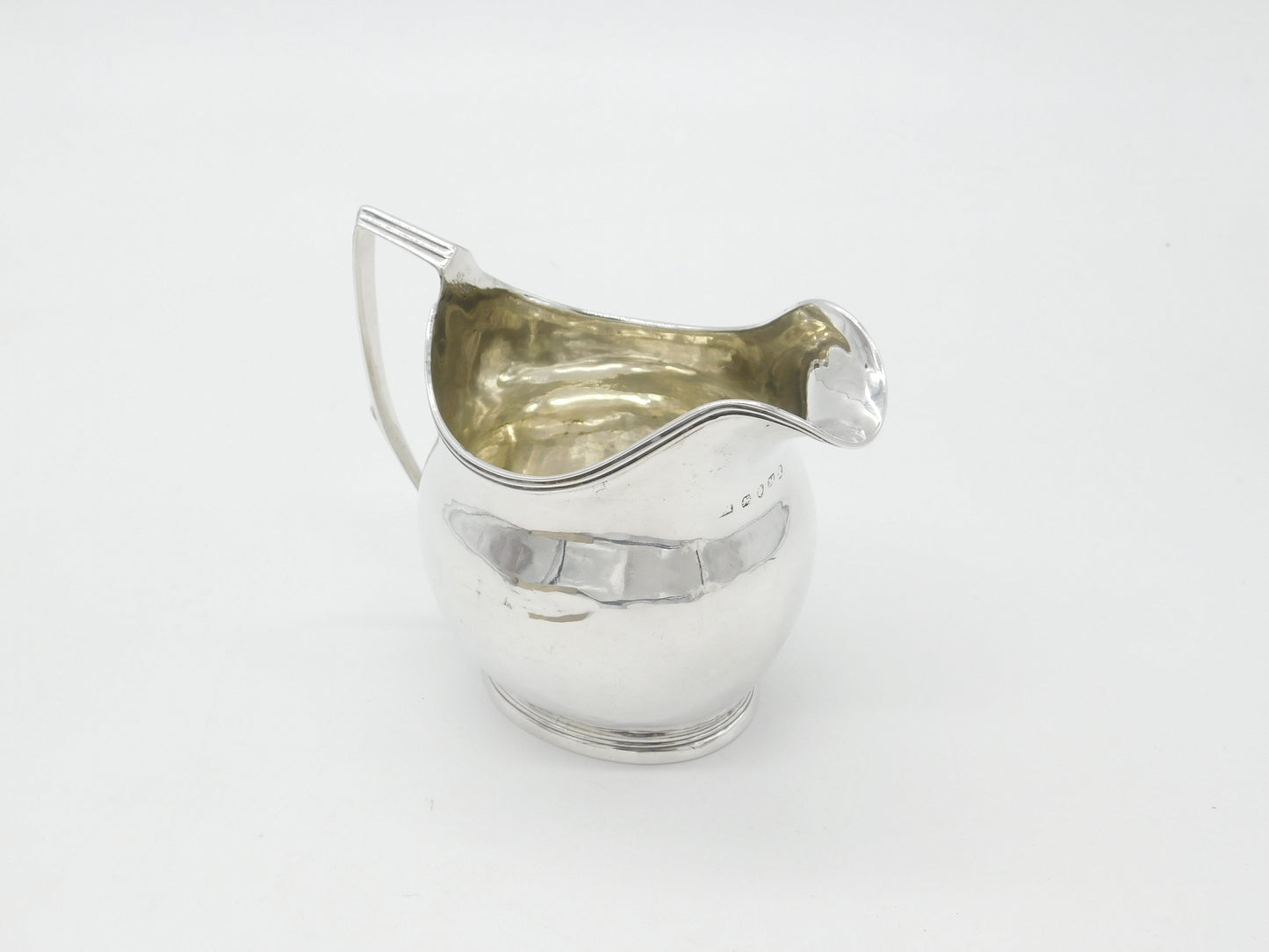 Georgian Sterling Silver Minimal Cream Jug 1807 Antique London