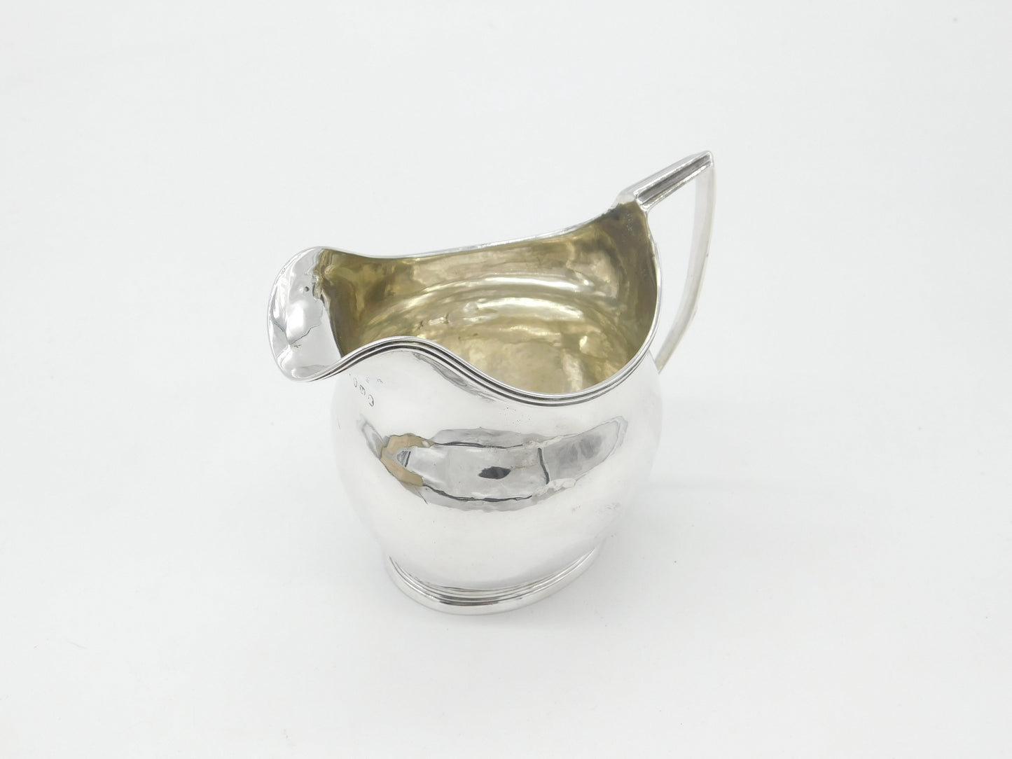 Georgian Sterling Silver Minimal Cream Jug 1807 Antique London