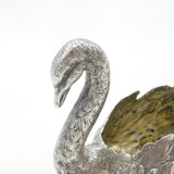 Georgian Dutch .934 Silver Swan Sweet Treat Dish Antique c1800 George III