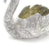 Georgian Dutch .934 Silver Swan Sweet Treat Dish Antique c1800 George III