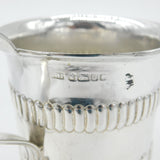 Victorian Sterling Silver Fluted Christening Mug or Tankard 1888 Sheffield