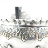 Victorian Sterling Silver Three-Piece Bachelors Tea Set Antique 1890 Birmingham