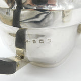 Asprey & Co. Sterling Silver Modernist Tea Set Antique 1915 Birmingham Art Deco