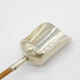 George III Sterling Silver & Wooden Handle Sugar Spoon Antique 1800 Birmingham