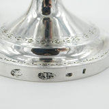 Early 19th Century Danish Sterling Silver Floral Sugar Caster Antique 1828