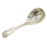 George IV Sterling Silver Queens Pattern Tea Caddy Spoon Antique 1825 London