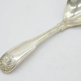 George IV Sterling Silver Queens Pattern Tea Caddy Spoon Antique 1825 London