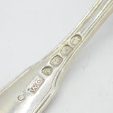 George IV Sterling Silver Queens Pattern Tea Caddy Spoon Antique 1825 London