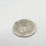 King Charles II Silver Maundy Fourpence Coin 1675 Worn Condition Antique