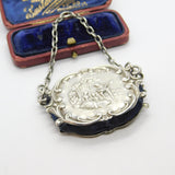 Edwardian Sterling Silver Romantic Lute Player Pin Cushion 1902 Birmingham