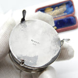 Sterling Silver Paw Foot Ring Box 1911 Birmingham Antique Art Deco