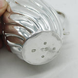 Victorian Elkington & Co. Sterling Silver Cream Jug Antique 1886 Sheffield