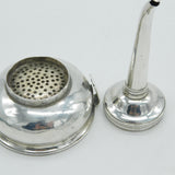 George III Sterling Silver 'J' Initial Wine Funnel Antique c1800 London