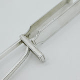 Pair of Sterling Silver Asparagus Servers or Tongs Antique 1926 London Art Deco