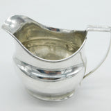 George III Sterling Silver Minimal Cream Jug Antique London 1807