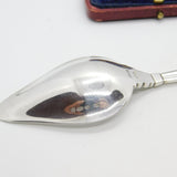 Georg Jensen Sterling Silver Grapefruit Spoon 1928 London Import Antique