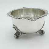 Victorian Sterling Silver Centrepiece Shell Pattern Bowl Antique 1838 London