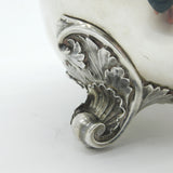 Victorian Sterling Silver Centrepiece Shell Pattern Bowl Antique 1838 London