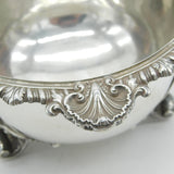 Victorian Sterling Silver Centrepiece Shell Pattern Bowl Antique 1838 London