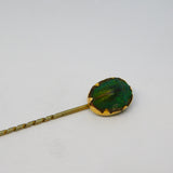 Victorian 15ct Yellow Gold Egyptian Scarab Beetle Stick Pin Antique c1860