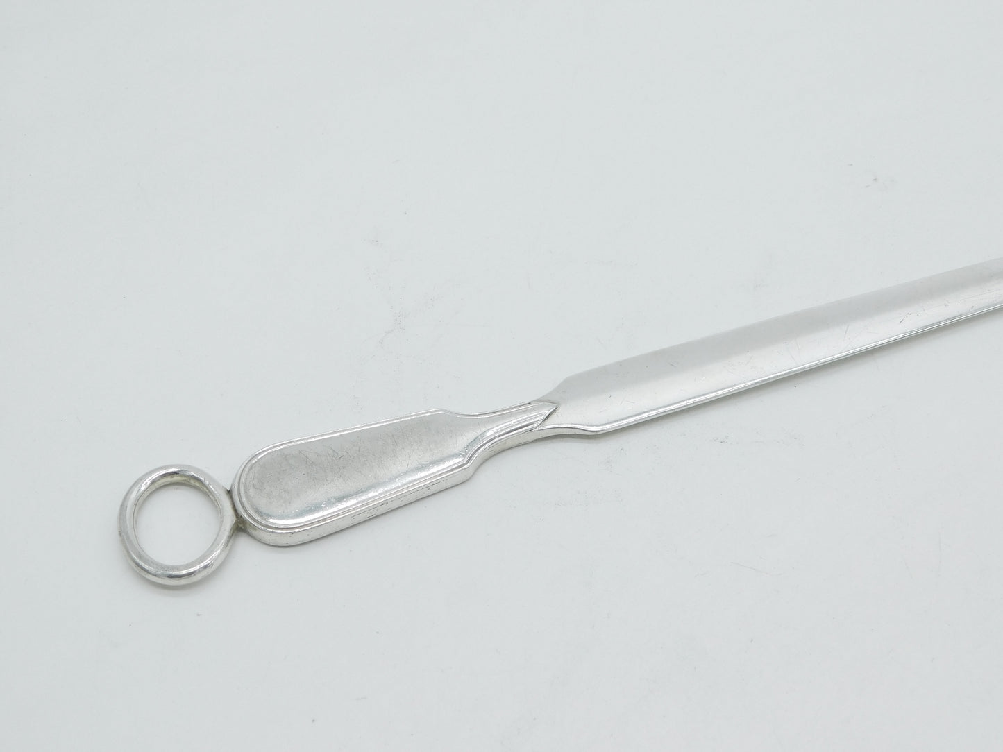 Victorian Sterling Silver Meat Skewer Antique 1863 Sheffield Henry Wilkinson